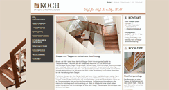 Desktop Screenshot of koch-stiegen.at